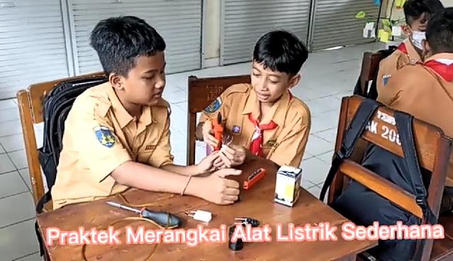 <center>MEMBUAT RANGKIAN LISTRIK</center> video